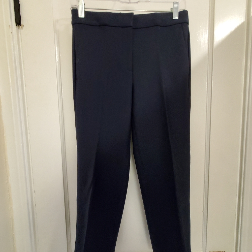 J Crew Wool Crepe Cropped Pants